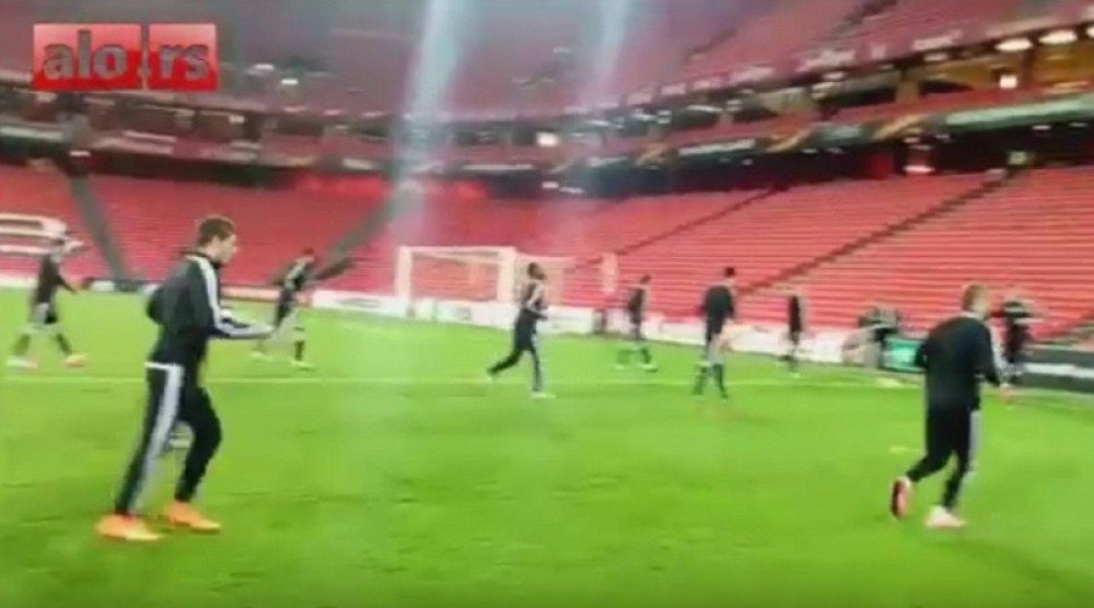 Partizan odradio trening na "San Mamesu"