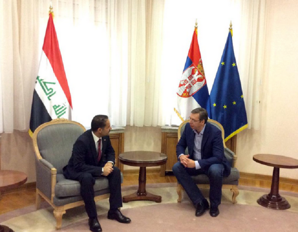 Vučić zahvalio odlazećem ambasadoru Iraka