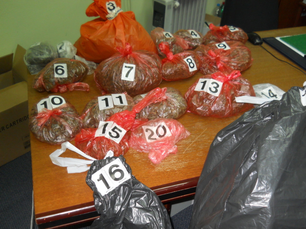 Našli mu 2,5 kilograma marihuane!