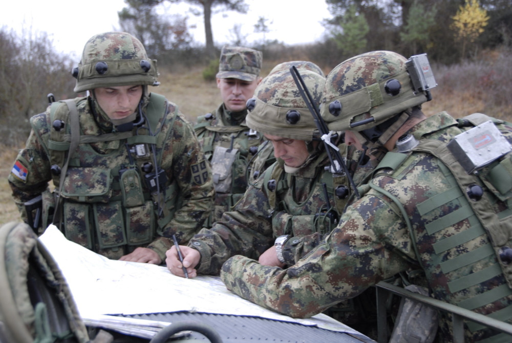 Srpski vonjici na NATO vežbi (FOTO)