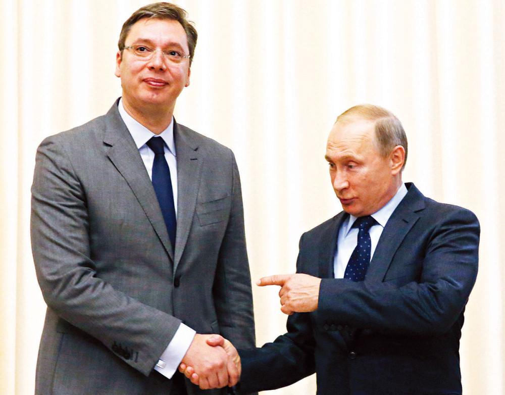 Vučić na meti zbog posete Rusiji