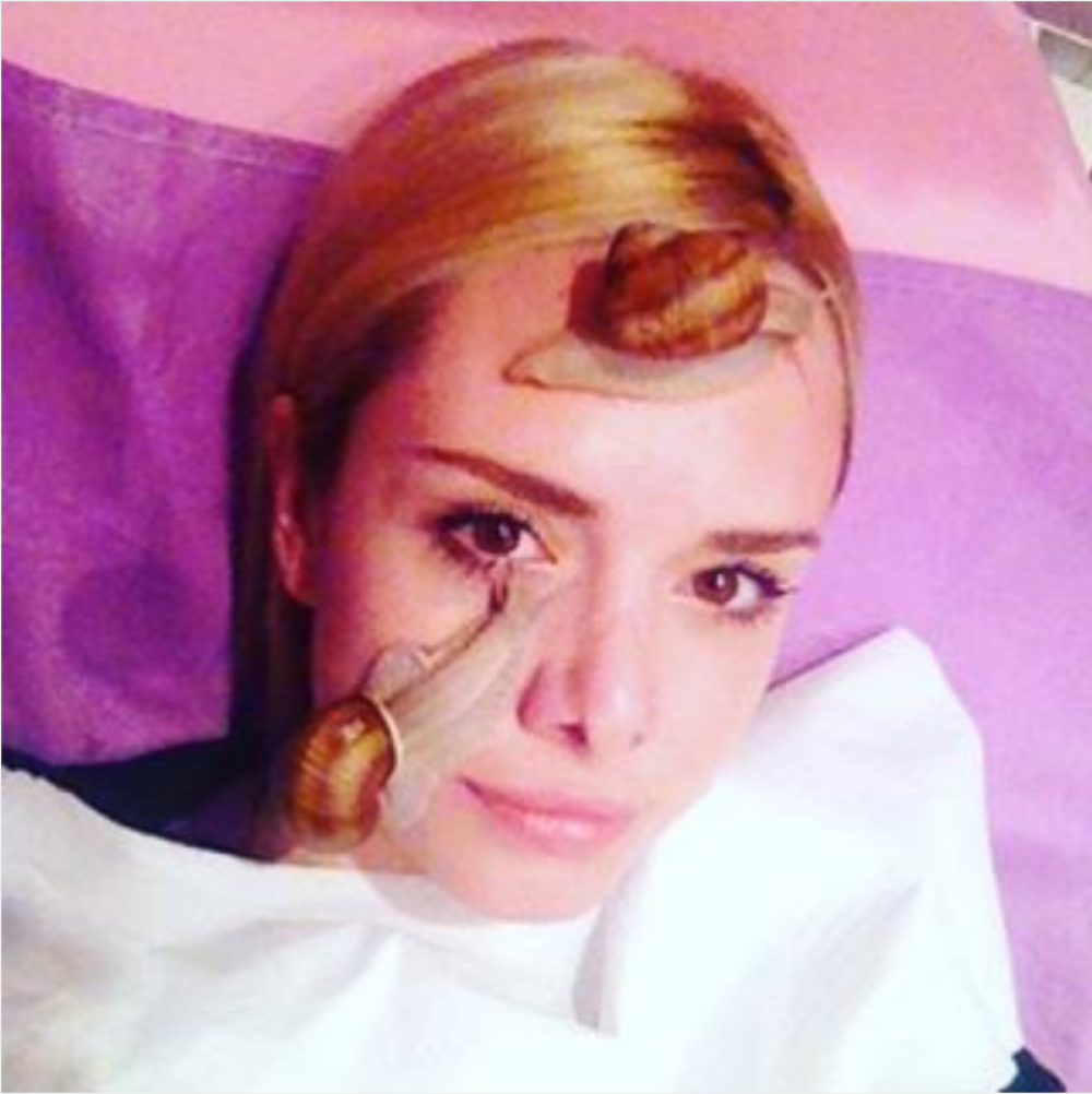 Ana se podmlađuje puževima! (FOTO)