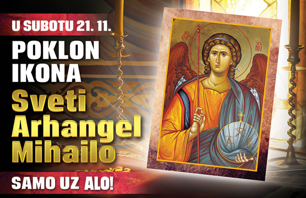 U subotu poklon ikona Svetog Arhangela Mihaila
