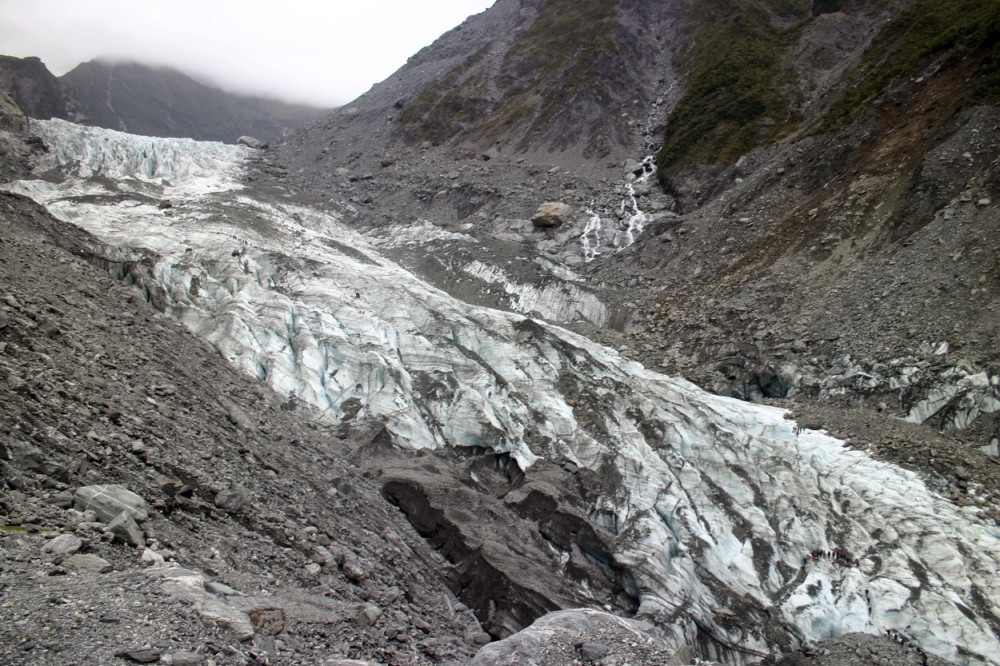 Pao helikopter tokom obilaska glečera!