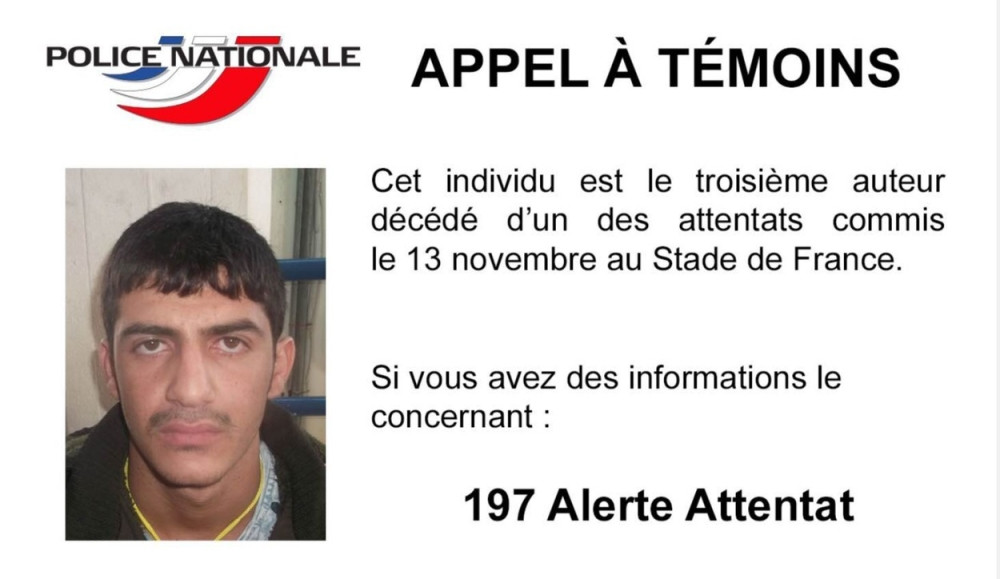 Ovo je treći bombaš samoubica iz Pariza!