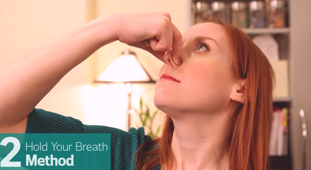 Ovo radite kad vam je zapušen nos (VIDEO)