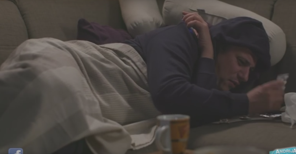 Kako se ponaša muškarac kad je bolestan?! (VIDEO)