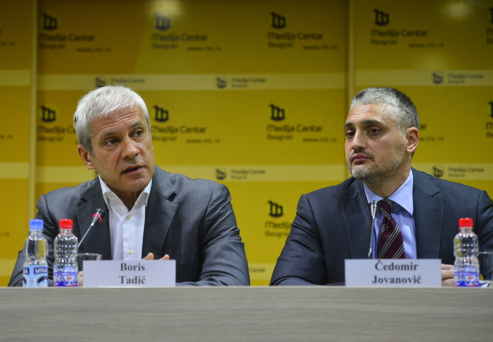 Čanak prvi, Tadića nema na listi!