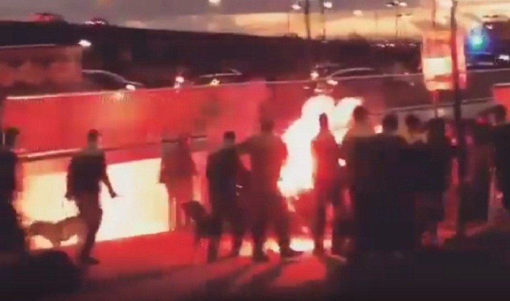 "Grobari" se sukobili sa holandskom policijom (VIDEO)