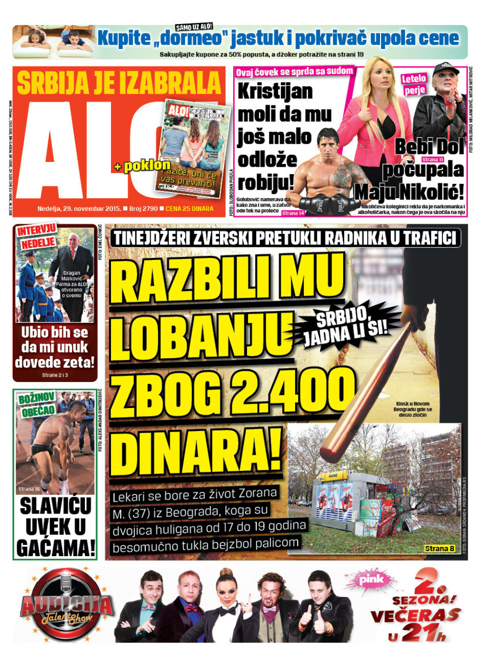 Naslovna za: 29.11.2015.