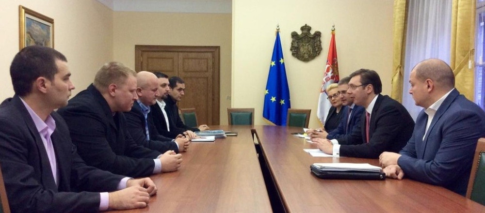 Vučić sa policijskim sindikalistima