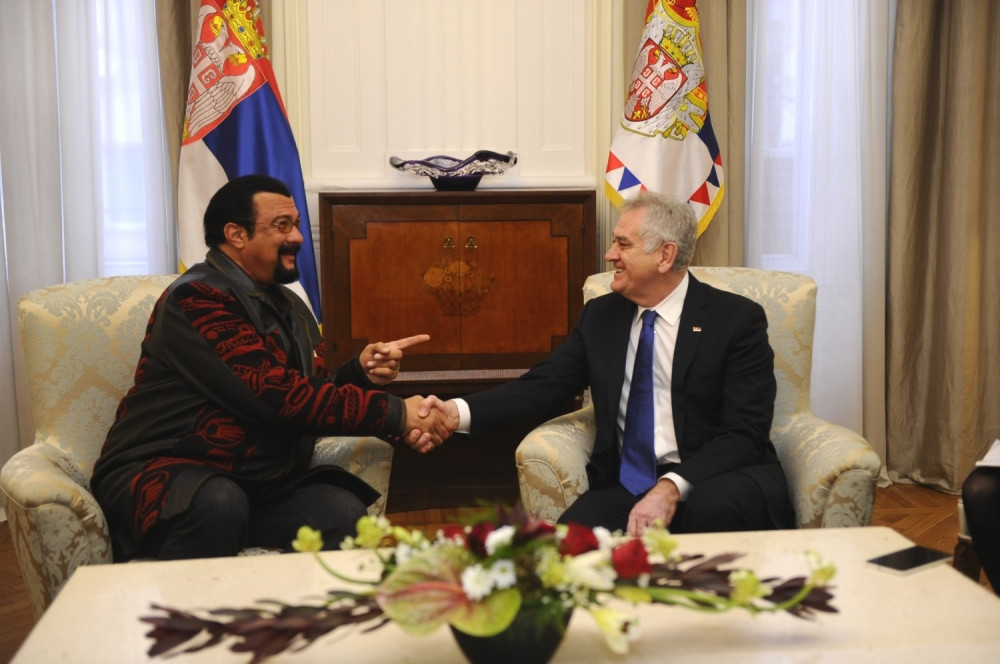 Stiven Sigal kod Tome pa kod Vučića