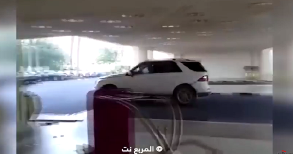 Pijani vozač napravio rusvaj u hotelu! (VIDEO)