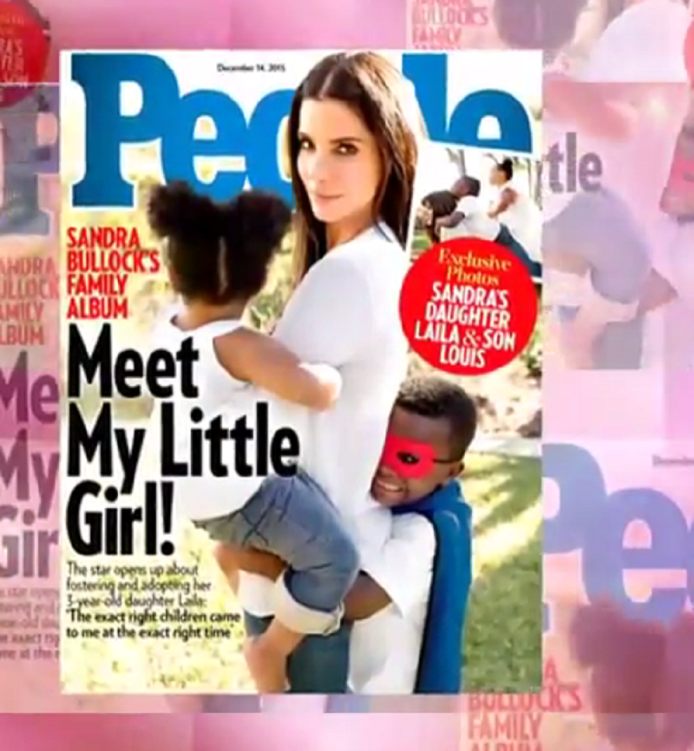 Sandra Bulok usvojila i ćerku (VIDEO)