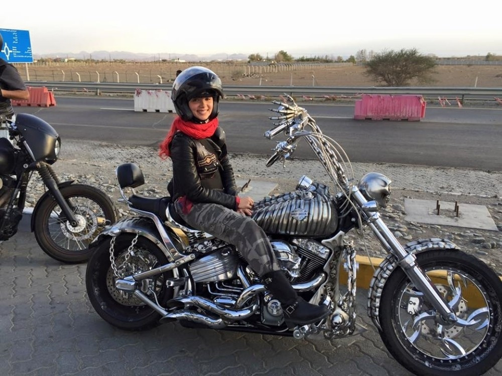 Najlepša srpska bajkerka specijalna gošća moto-skupa u UAE! (FOTO)