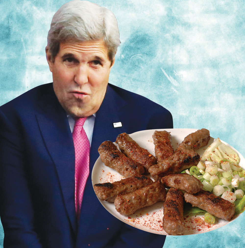 Keri iskulirao srpske ćevape!