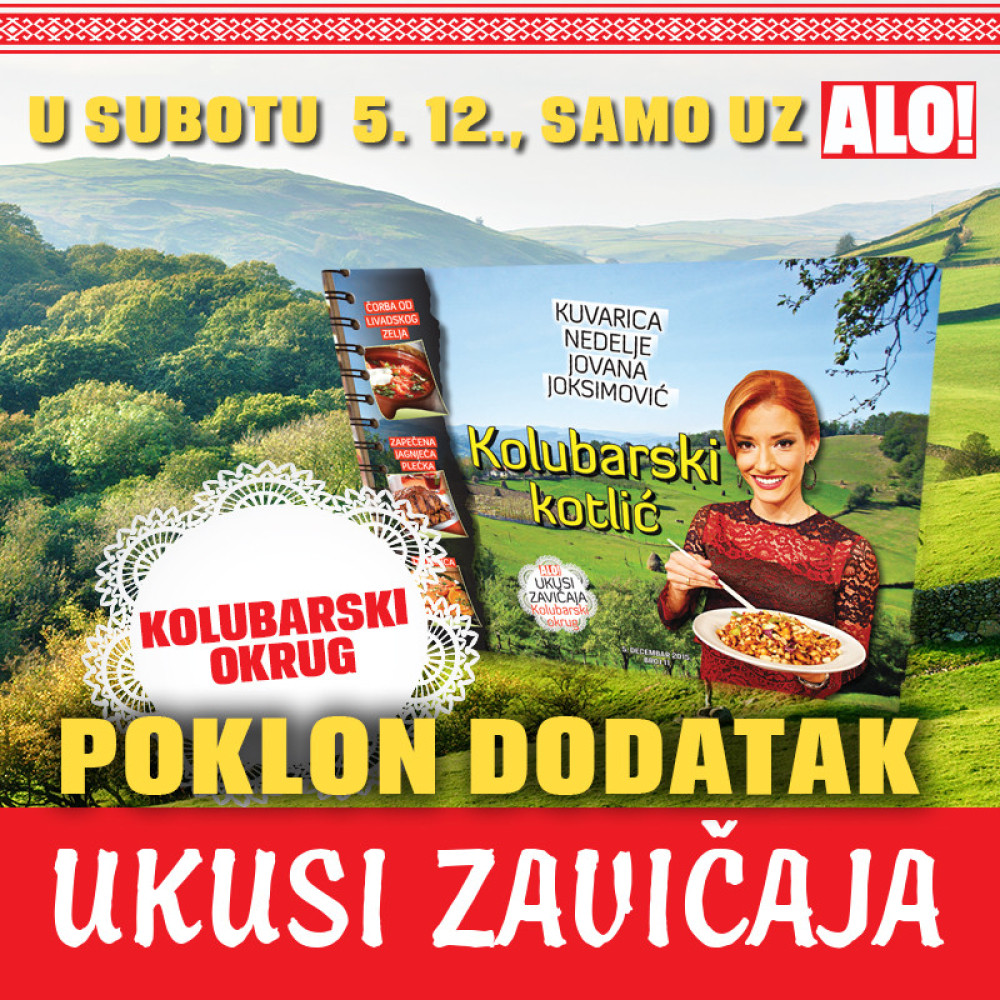 Ukusi zavičaja: Zavirite u kolubarski kotlić