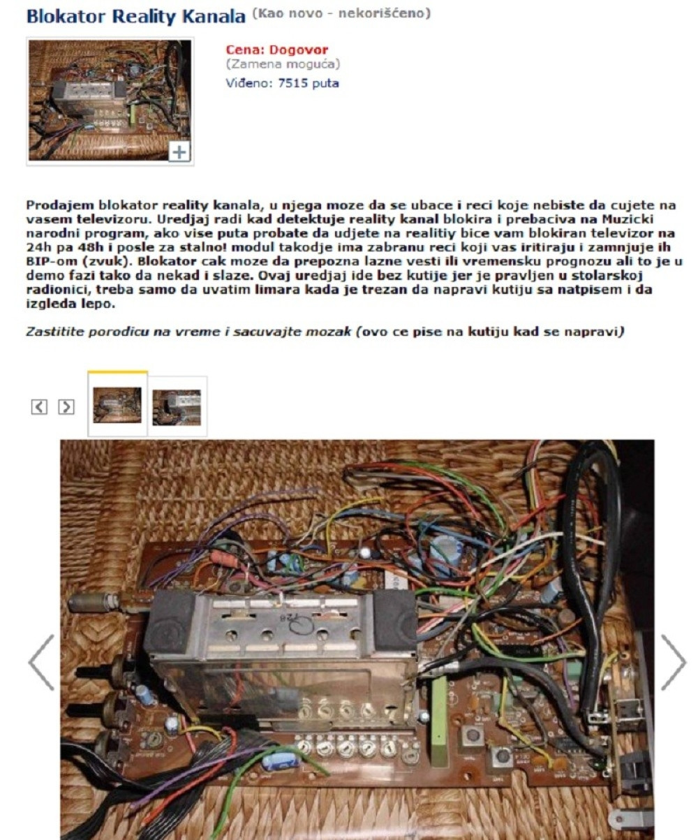 HIT~Sačuvajte mozak "blokatorom rijaliti programa"!