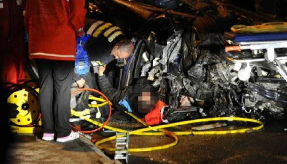 Vatrogasci spasavali povređene