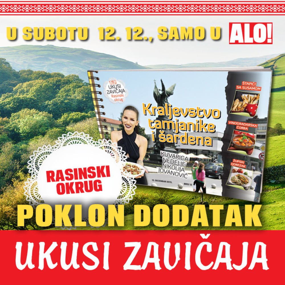 Ukusi zavičaja: Otkrijte kraljevstvo tamjanike i šardena
