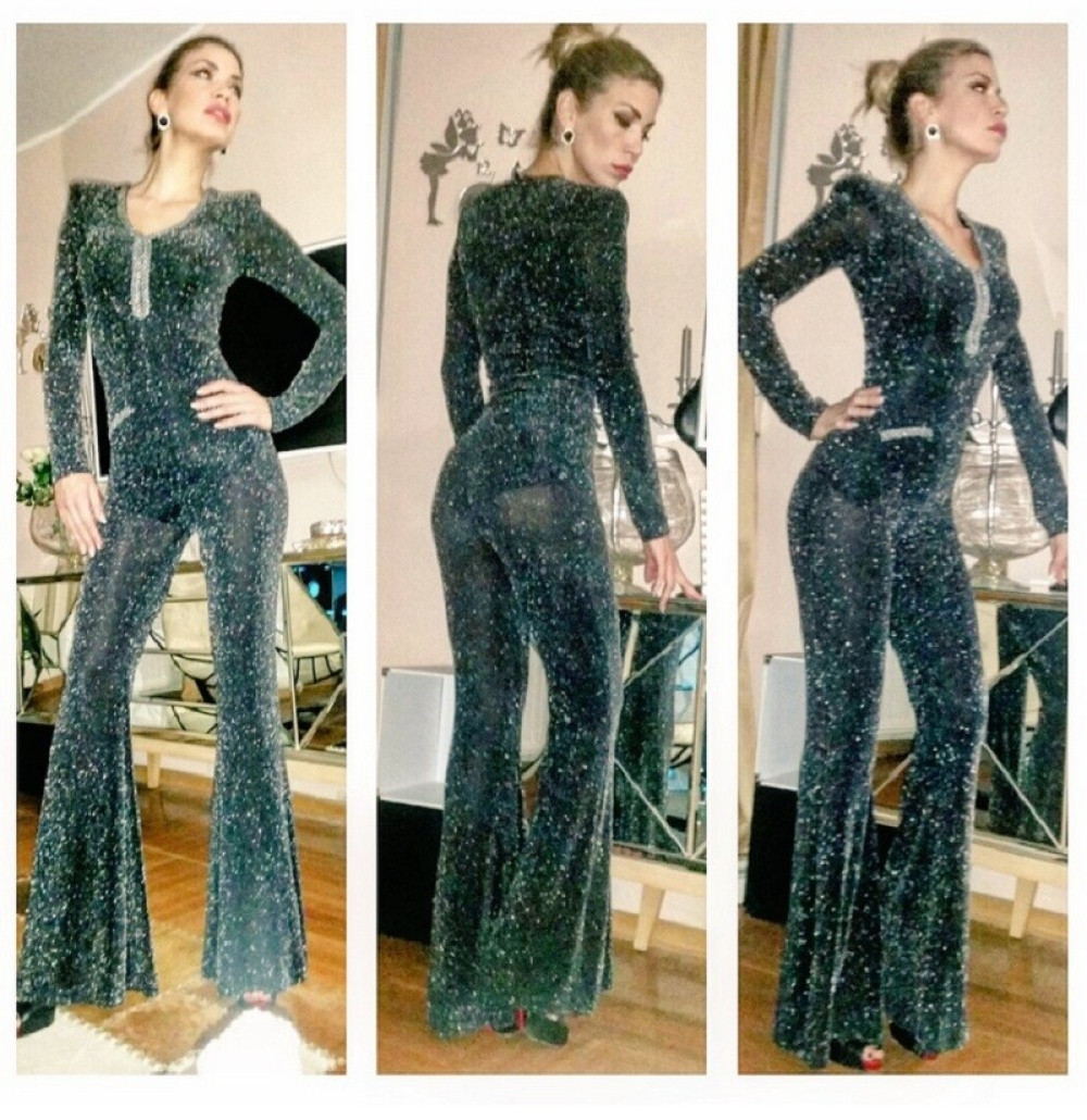 Olja pokazala seksi kombinaciju za doček! (FOTO)