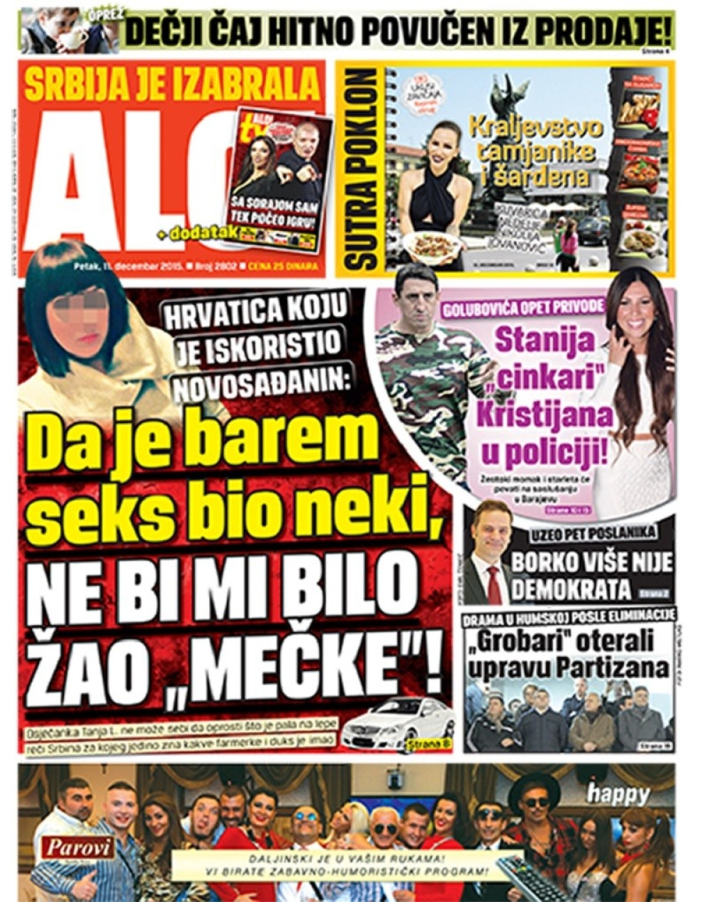 Naslovna za: 11.12.2015.