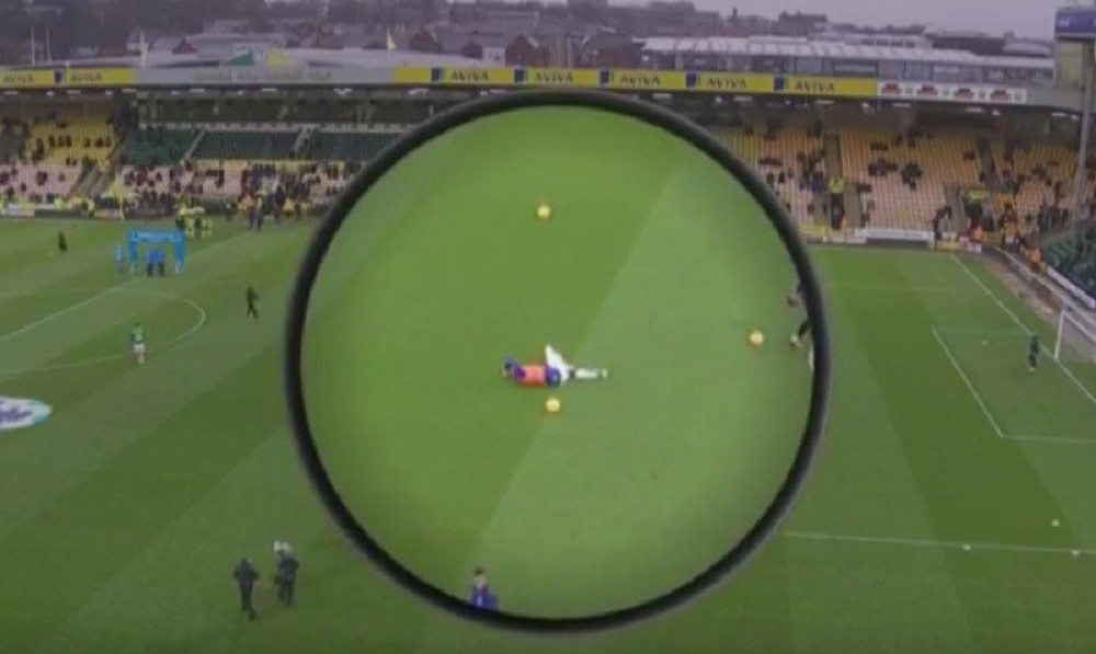 Neverovatna povreda fudbalera Evertona na zagrevanju (VIDEO)