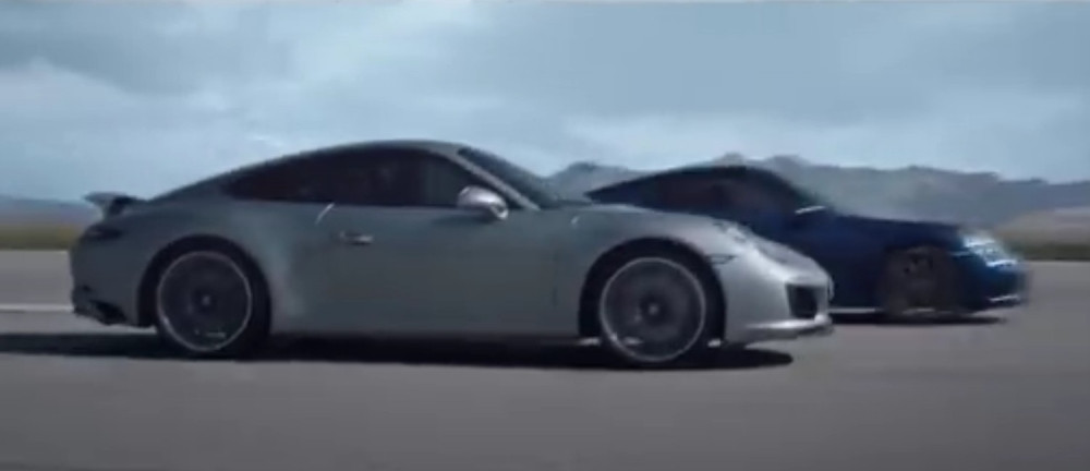 "Porše" može da pobedi jedino "porše"! (VIDEO)