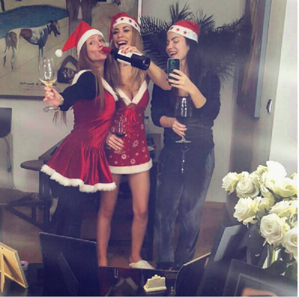 Olja proslavila Novu godinu (FOTO + VIDEO)