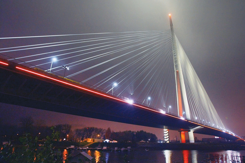 Konačno završetak mosta na Adi!