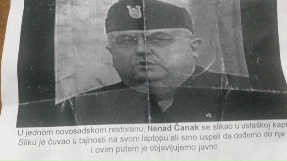 Dele letke sa Čankom "ustašom"