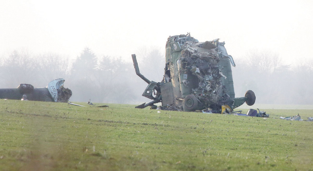 Srušio se vojni helikopter