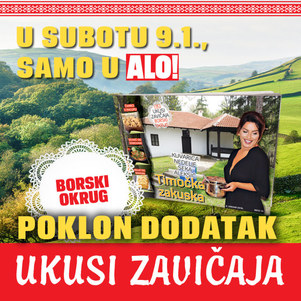 Ovako kuvaju u Boru i Negotinskoj krajini