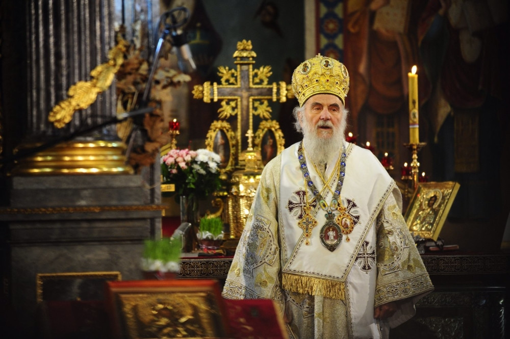 Patrijarh služio liturgiju u Sabornoj crkvi (FOTO)