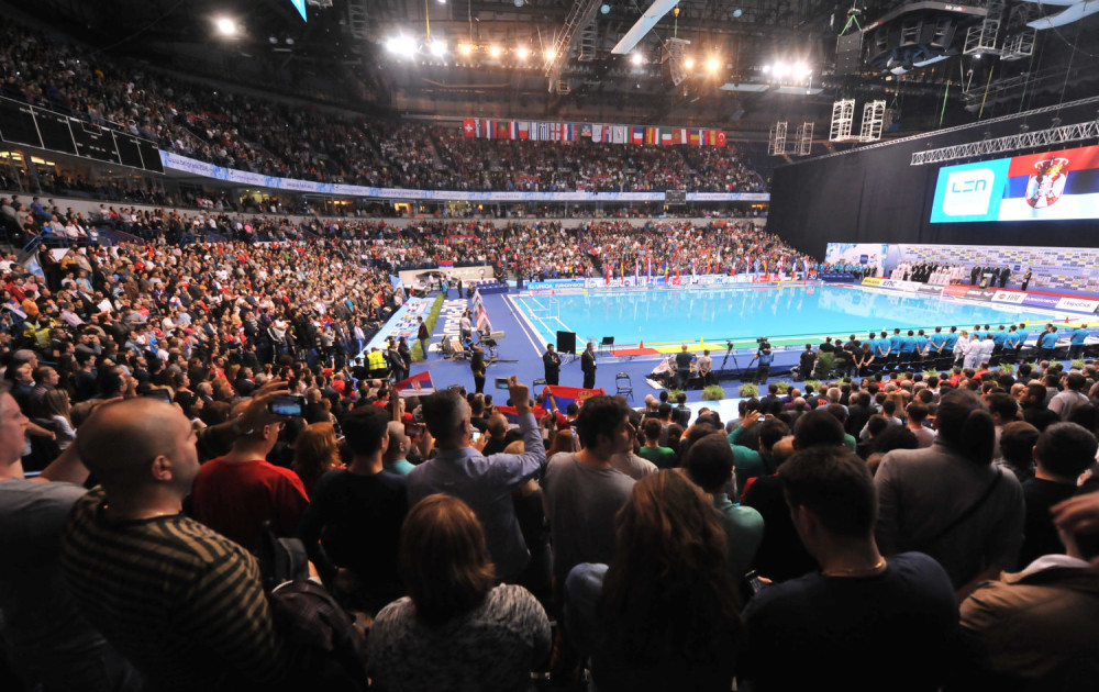 LEN: Rekordnih 11.000 gledalaca u Areni na EP