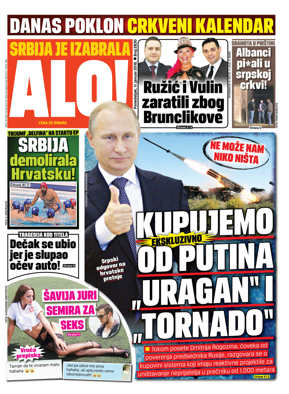 Naslovna za: 11.1.2016