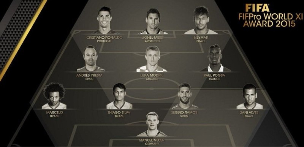 Ovo je tim godine u izboru FIFA!