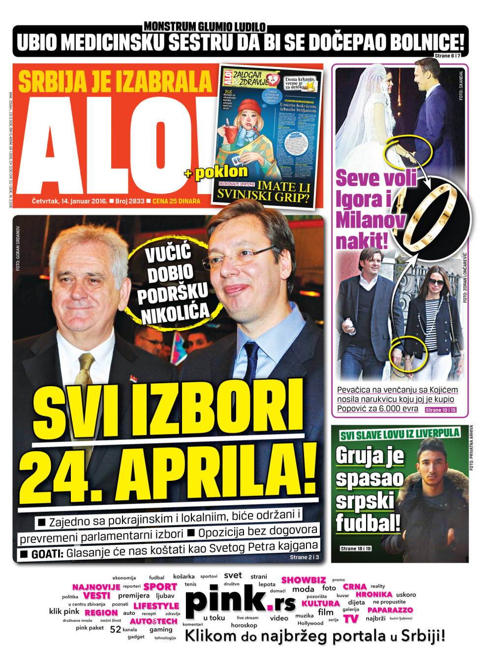 Naslovna za: 14.1.2016