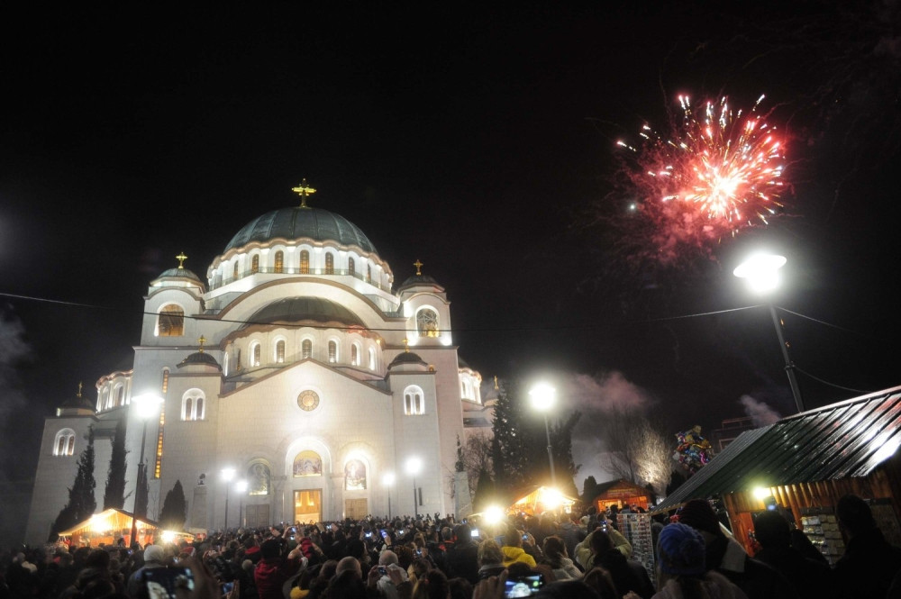 Završava se mozaik na kupoli Hrama Svetog Save!