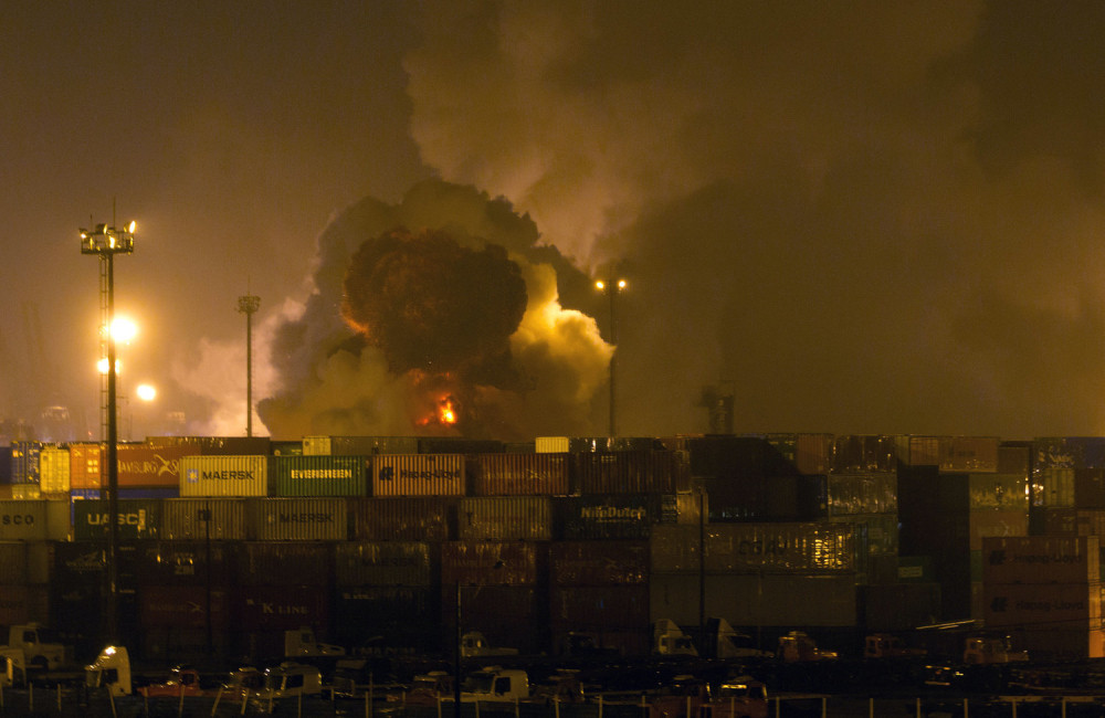 Eksplodiralo skladište opasnih hemikalija