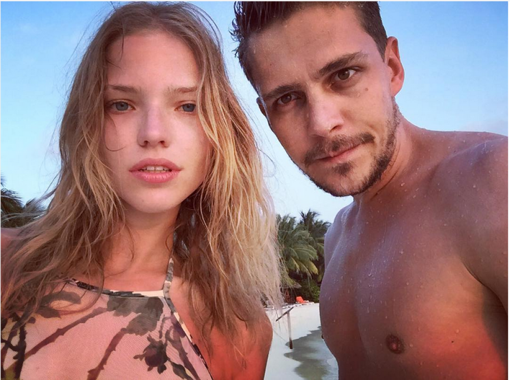 Biković sa devojkom u ruskom "Vogu"