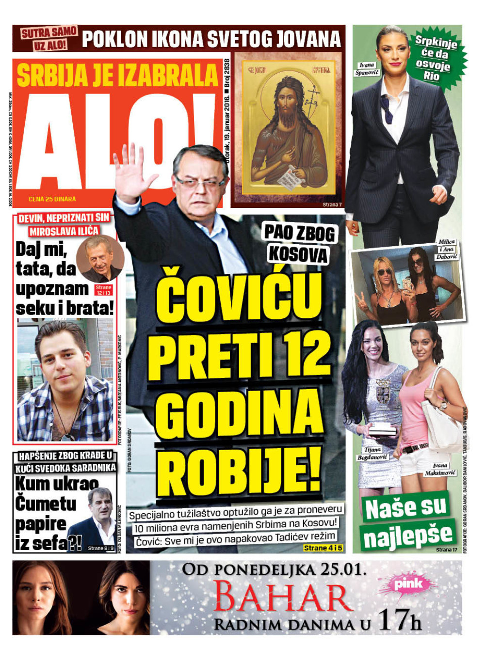 Naslovna za: 19.1.2016