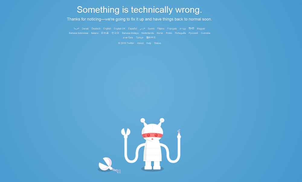 Tviter proradio, pa opet "pao"