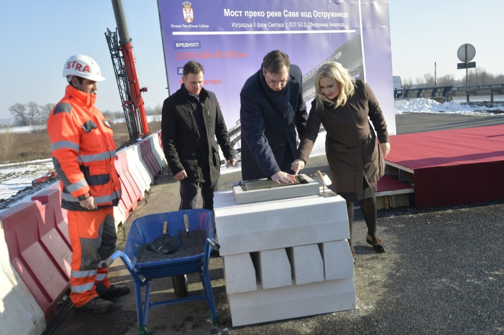 Počinje da niče još jedan most na Savi