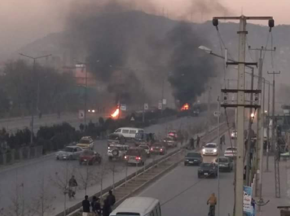 Dve snažne eksplozije nakon posete Kerija