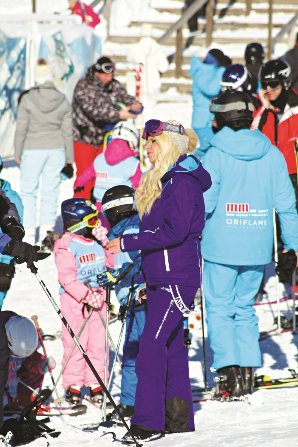 Dara paradira na snegu!