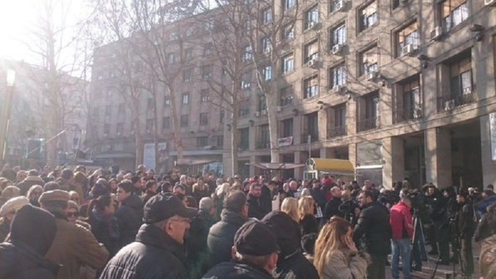 Održan skup podrške Ivanoviću (FOTO)
