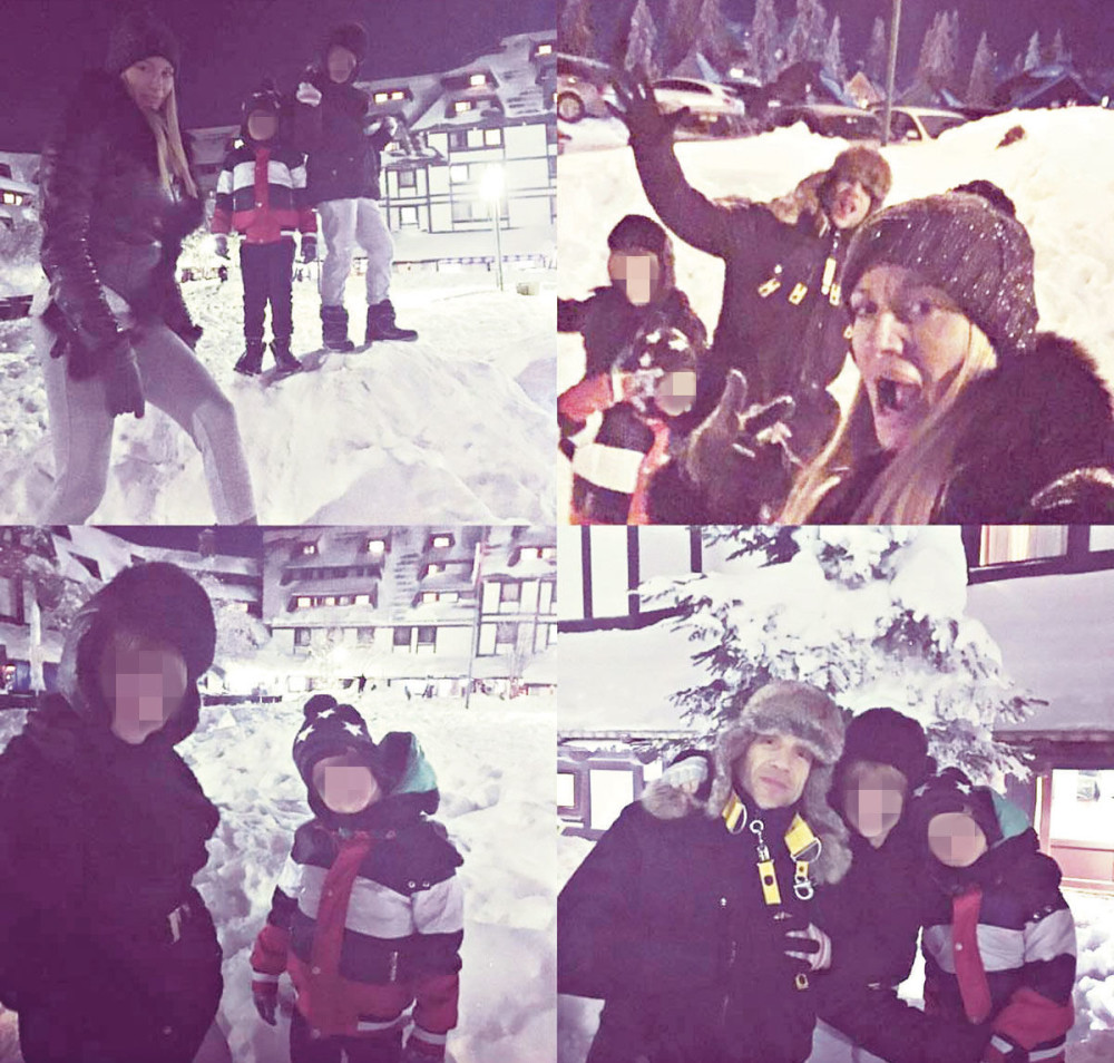 Kalinićeve porodične vratolomije na snegu!