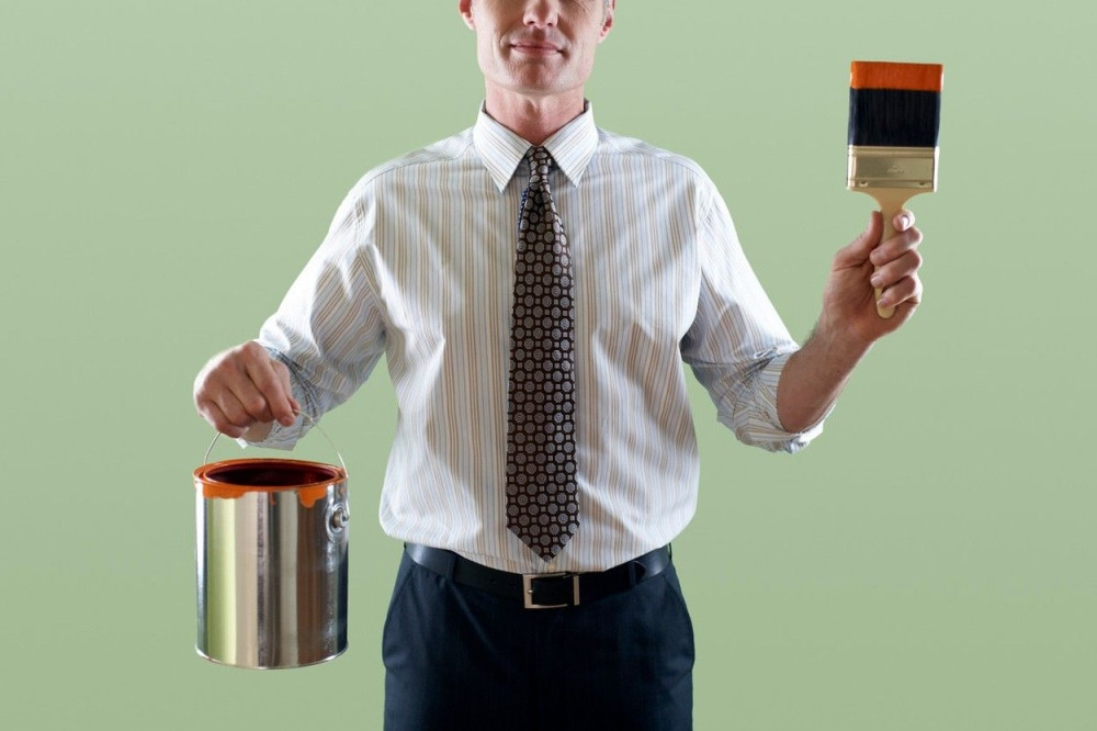 Tačija ispolivali farbom