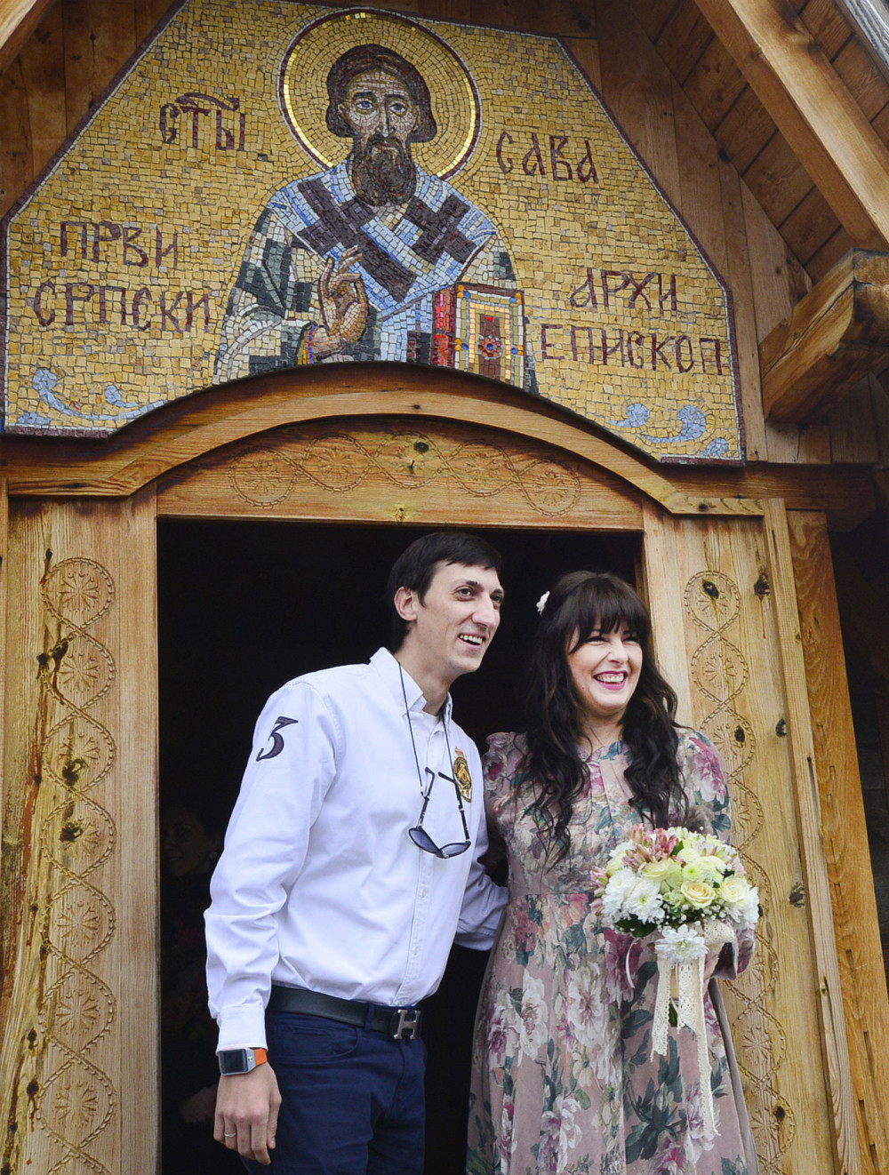 Glumica se venčala u Drvengradu! (VIDEO)